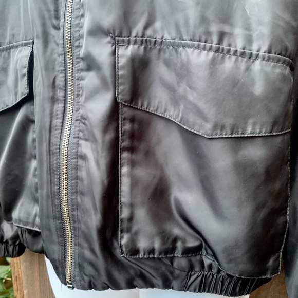 Women’s Zip-Up Bomber Jacket Forever 21 - Picture 6 of 9